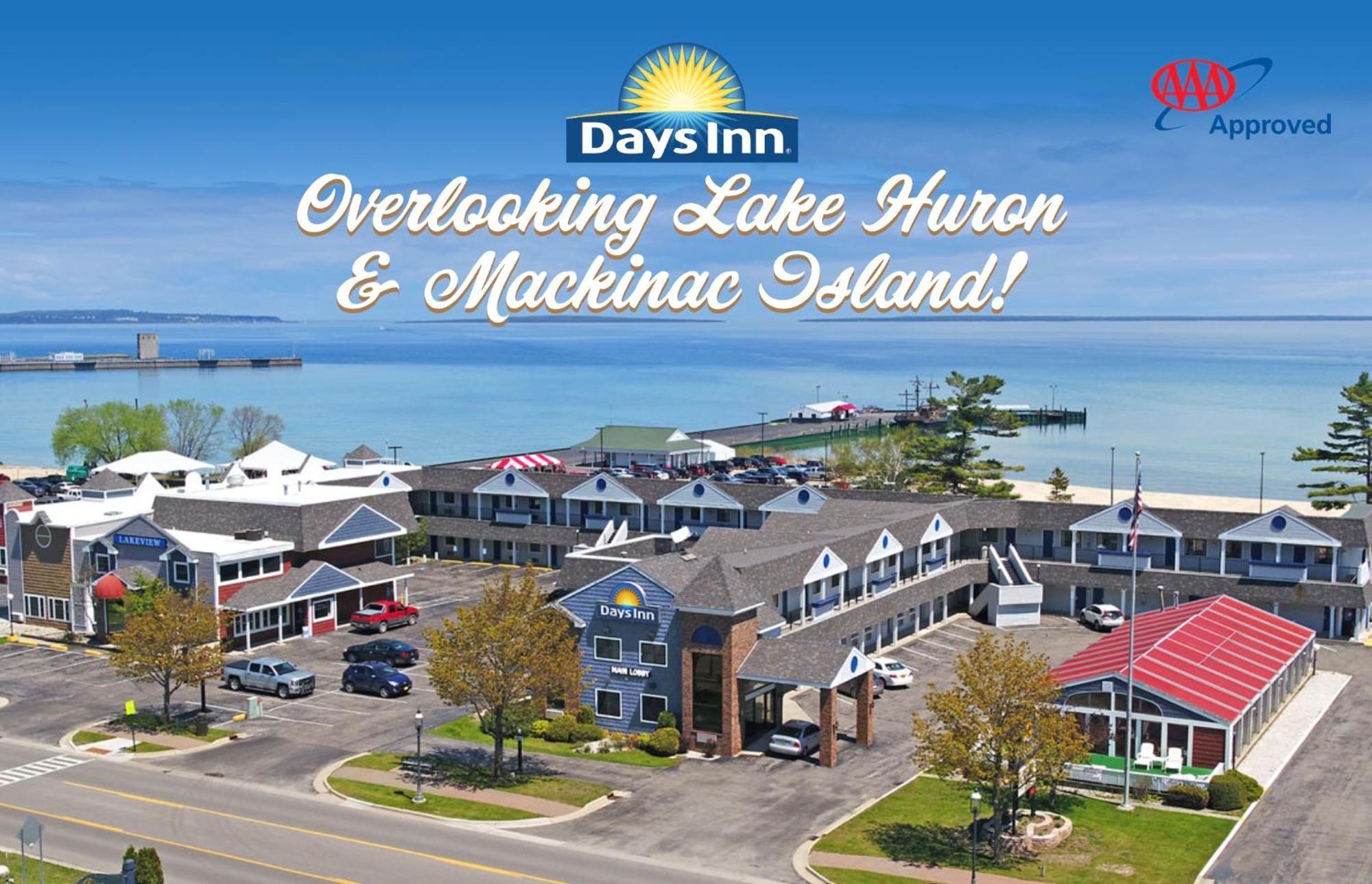 Days Inn By Wyndham Mackinaw City - Lakeview Extérieur photo